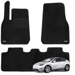 Premium Carpet Floor Mats For Tesla Model Y — mixed condition
