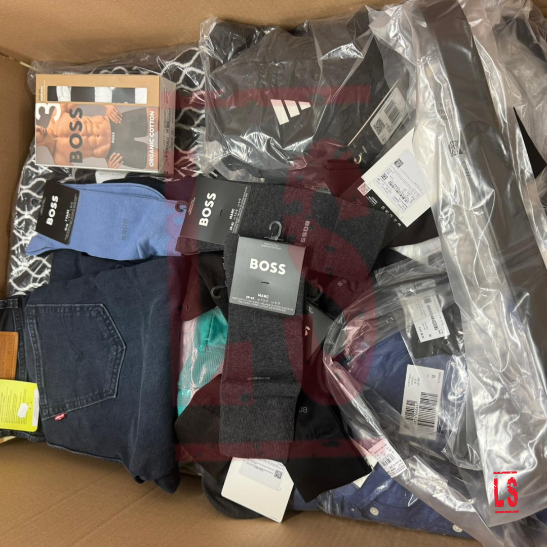13_6d4f0561-18dd-413a-9385-0c11b4fc1964 Branded Clothing Wholesale from BOSS, Tommy Hilfiger, G-Star, Nike, Adidas, etc. – Lot of 5 Pallets — liquidation pallet photo 4