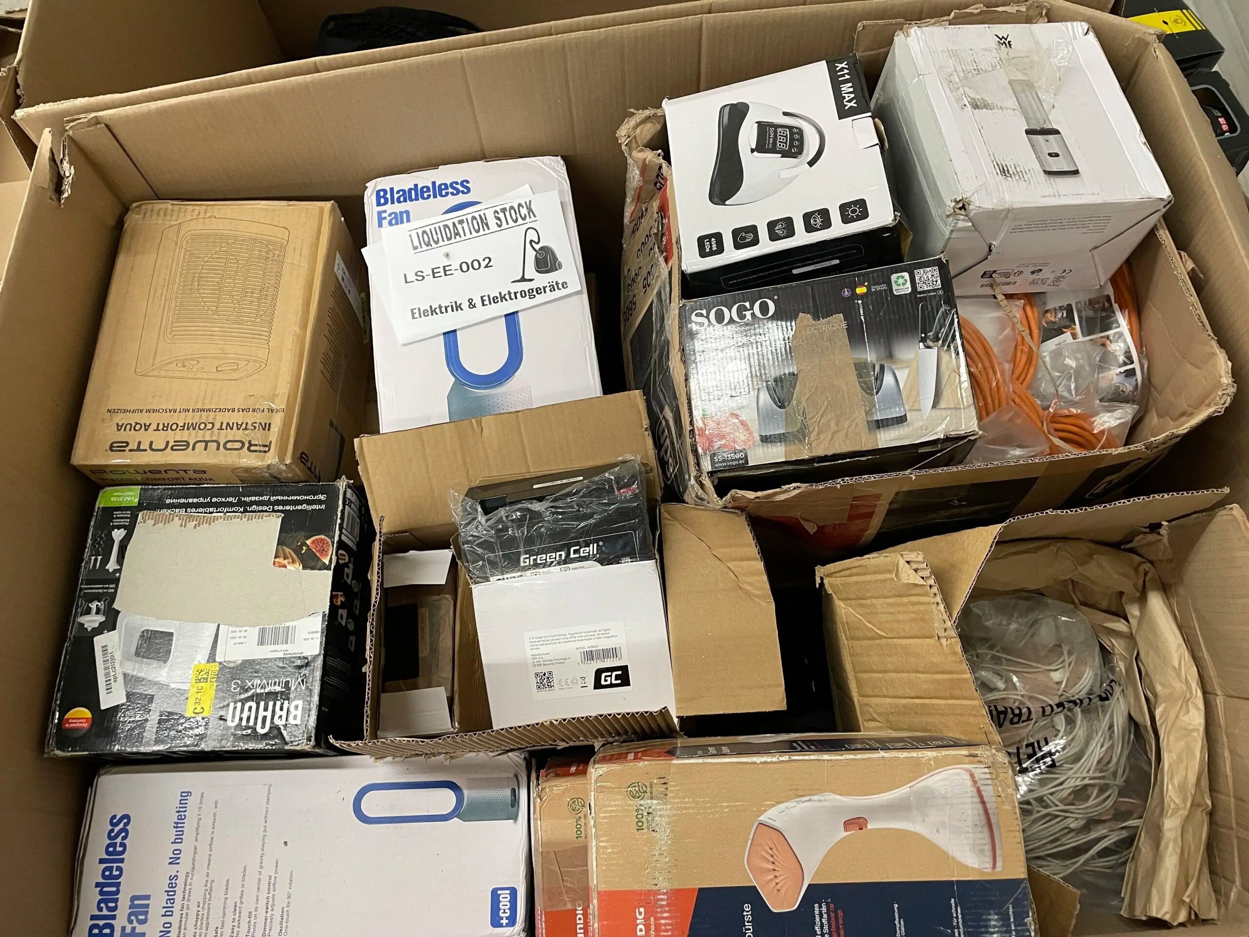 1770024178_cropped-1 Pallet includes Electric & Electronic Appliances items (LS-EE-002) — liquidation pallet photo 2