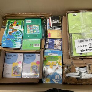 Pallet includes Office Supplies items (LS-BA-002) — liquidation pallet photo 4