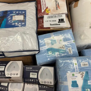 Pallet includes Textiles items (LS-TX-006) — liquidation pallet photo 2