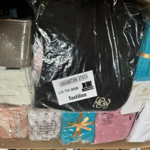 Pallet includes Textiles items (LS-TX-009) — liquidation pallet photo 4