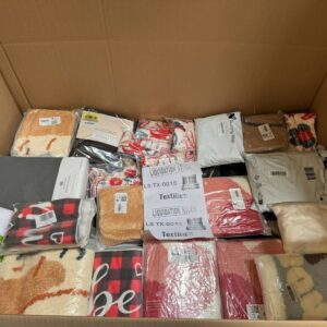 Pallet includes Textiles items (LS-TX-015) — liquidation pallet photo 2