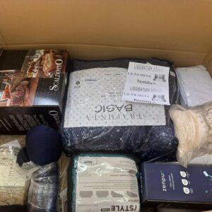 Pallet includes Textiles items (LS-TX-014) — liquidation pallet photo 4