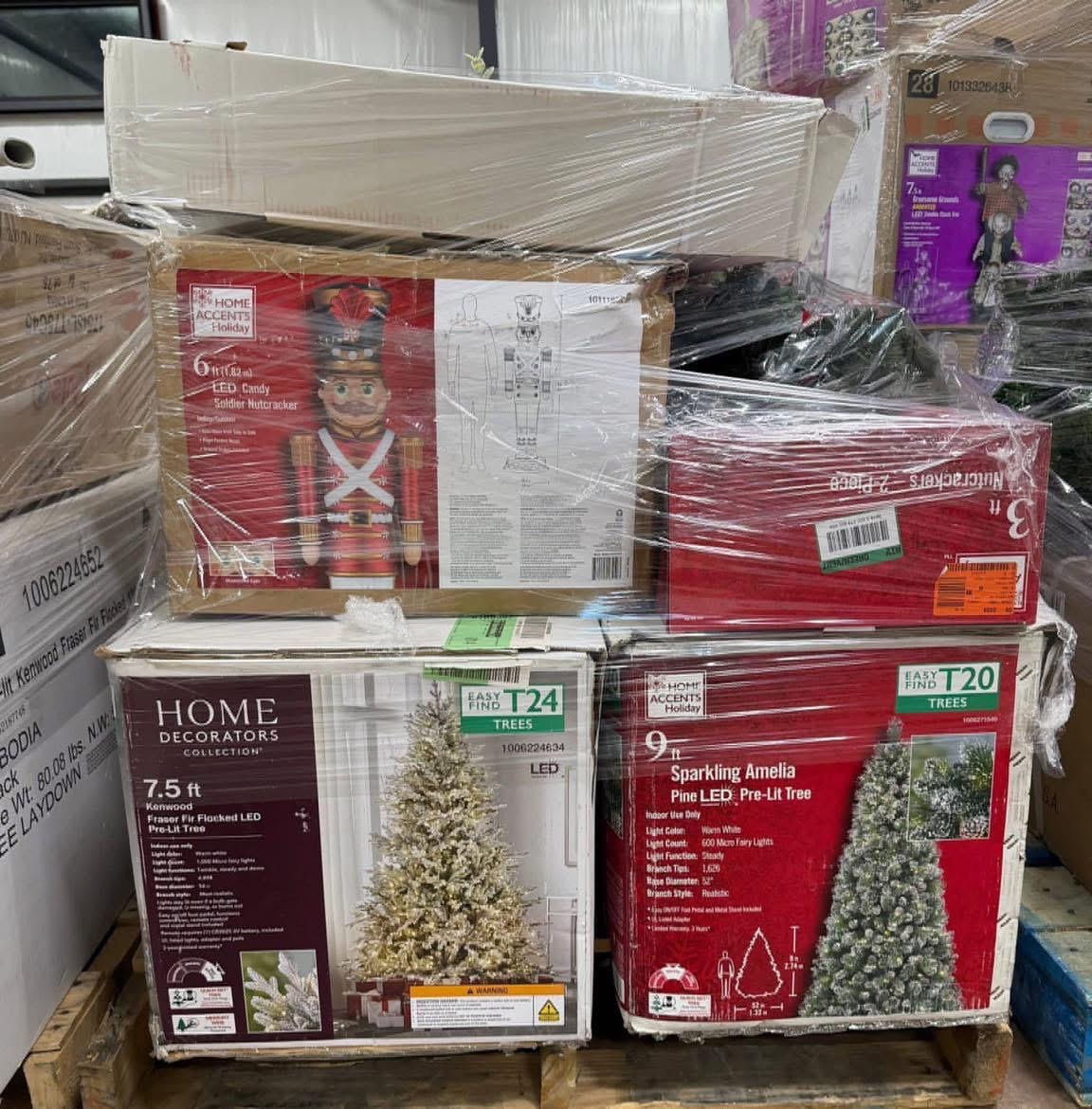 Home Depot Christmas Pallets Home Depot Christmas Pallets