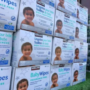 Wholesale Baby Wipes (500 Packs) Liquidation — mixed condition