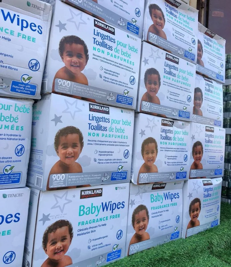 Baby-Wipes-Pallet-1 Wholesale Baby Wipes (500 Packs) Liquidation — mixed condition