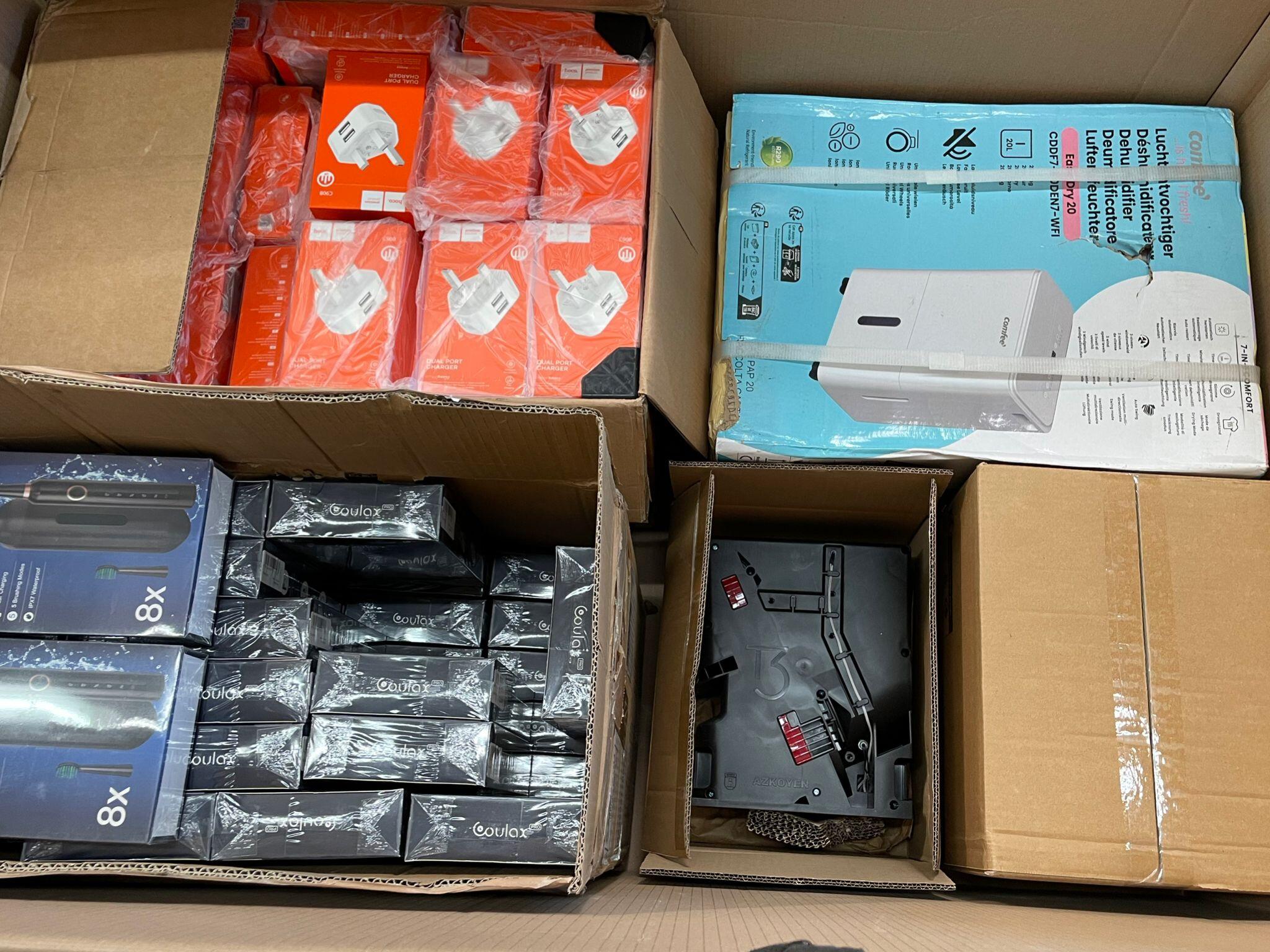 GvRAAPoiivV5Ji15Tjum3WkSDuGBBR72X7tBeBHX Electronic Lot Containing Electric and Electronic Appliances Liquidation Truckload — liquidation pallet photo 3