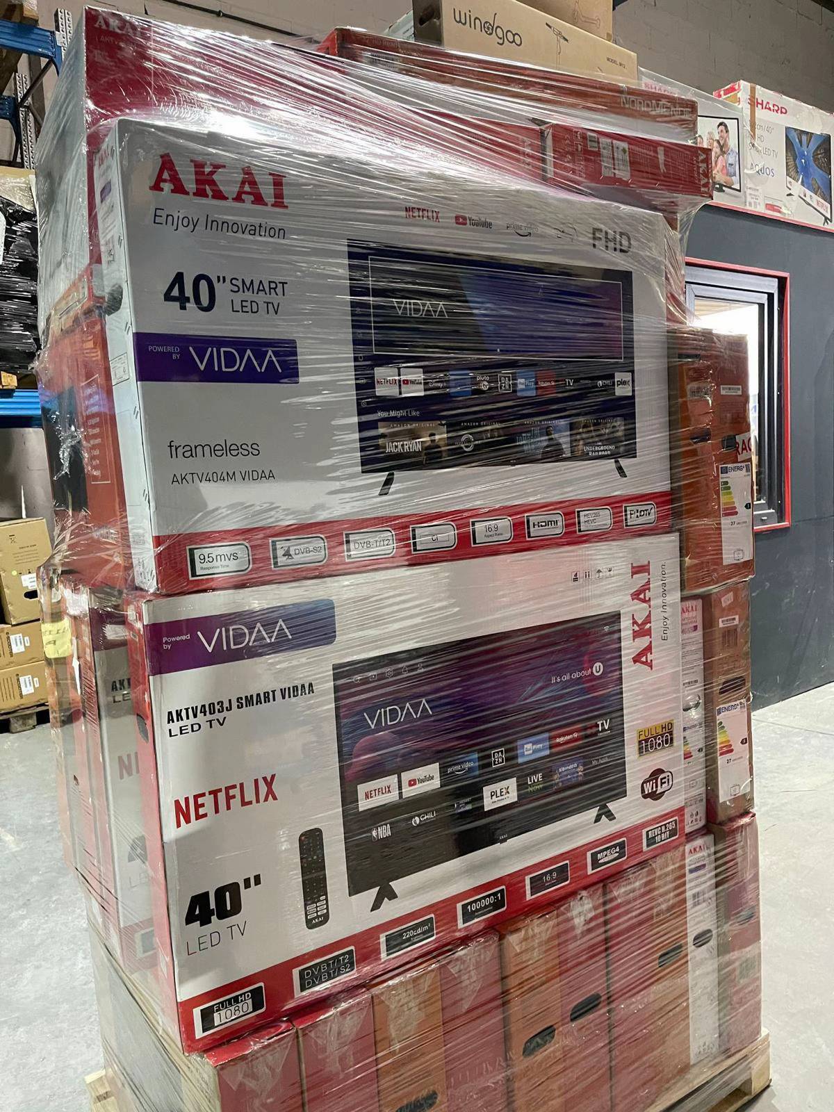 Wholesale TV Pallet (12 pieces) Wholesale TV Pallet (12 pieces)