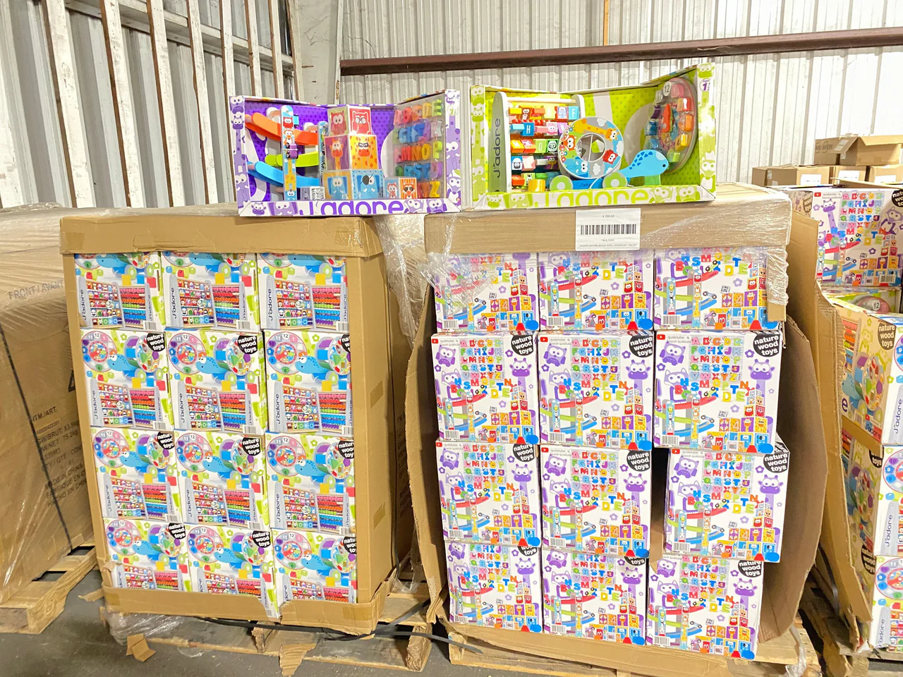 JWT Jadore Wooden Toys Liquidation Pallet — liquidation pallet photo 4