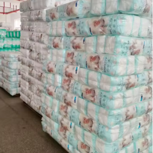 Wholesale Baby Diapers (500 Packs) — mixed condition