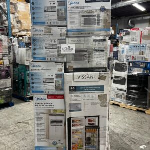 Air Conditioners Liquidation Pallet — mixed condition