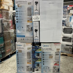 Air Conditioners Liquidation Pallet — mixed condition