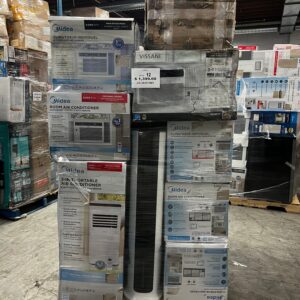 Air Conditioners Liquidation Pallet — mixed condition