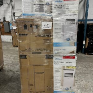 Air Conditioners Liquidation Pallet — mixed condition
