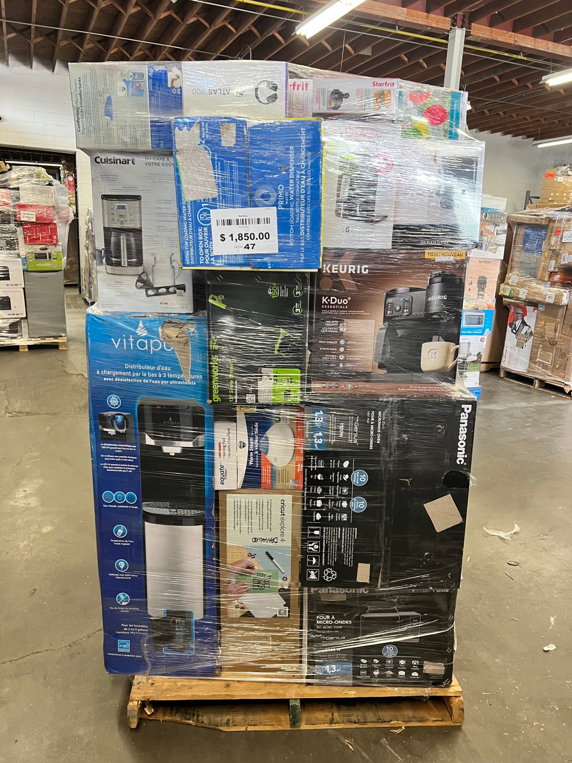 appliance-electronics-pallet-47-liquidation-pallet-wholesale-appliance-electronics-pallet-47-liquidation-pallet-wholesale-liquidationdeals-ca-1244080689 Appliance/Electronics Liquidation Pallet — mixed condition