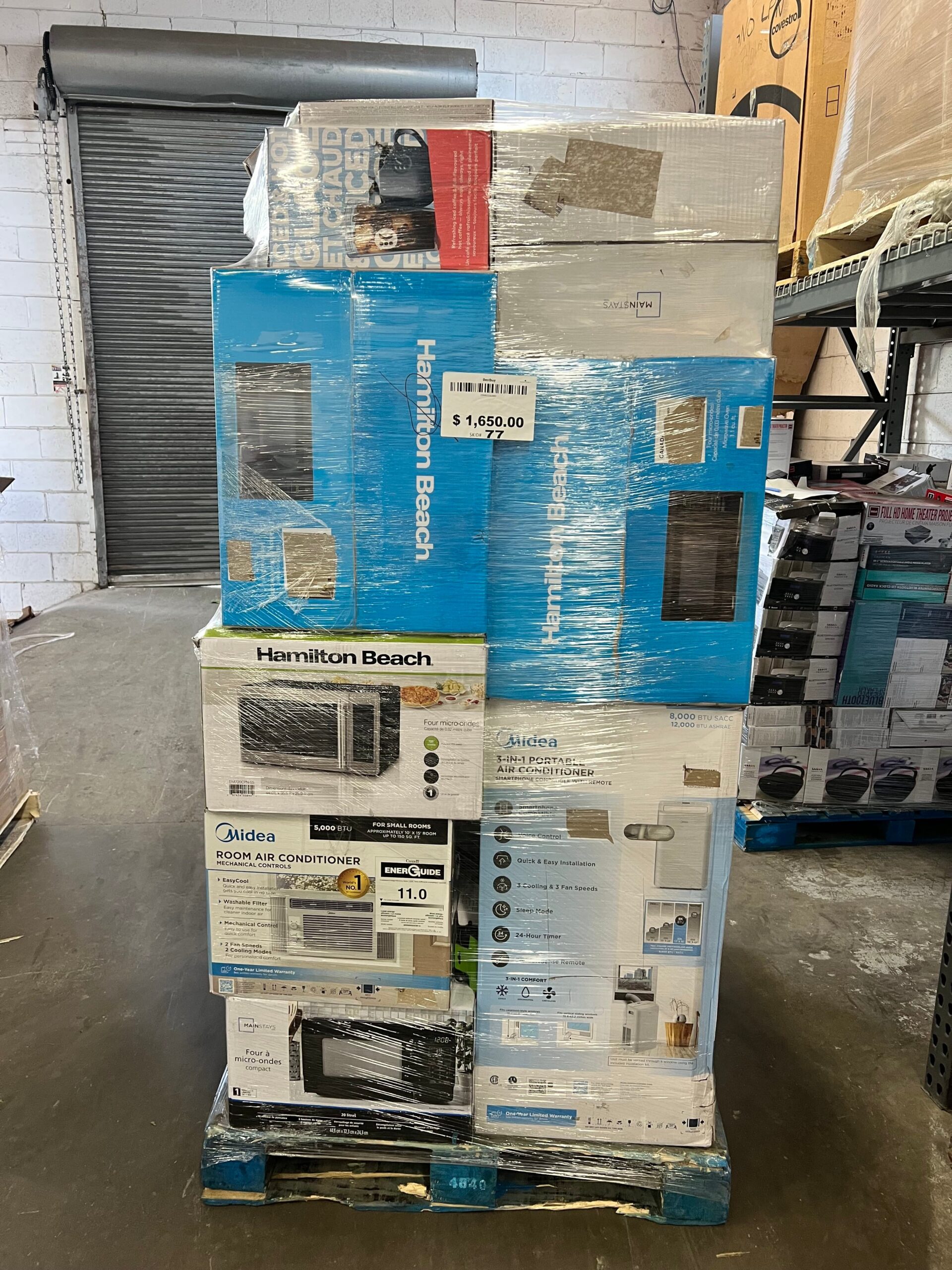 appliance-electronics-pallet-77-liquidation-pallet-wholesale-appliance-electronics-pallet-77-liquidation-pallet-wholesale-liquidationdeals-ca-1244080709 Appliance/Electronics Liquidation Pallet — mixed condition