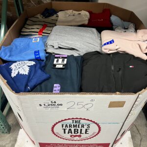 Brand Name Clothing – 250pcs Liquidation — mixed condition