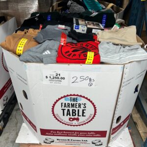 Brand Name Clothing – 250pcs Liquidation — mixed condition