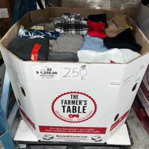 Brand Name Clothing – 250pcs Liquidation — mixed condition