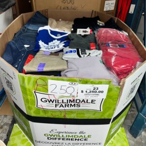 Brand Name Clothing – 250pcs Liquidation — mixed condition