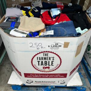 Brand Name Clothing – 250pcs Liquidation — mixed condition