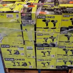 Wholesale Ryobi Tool Liquidation Pallet — mixed condition