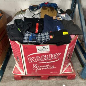 CW Clothing Liquidation Pallet — mixed condition