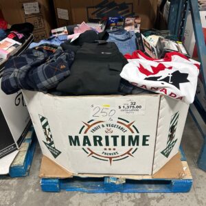 CW Clothing Liquidation Pallet — mixed condition