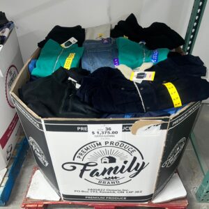 CW Clothing Liquidation Pallet — mixed condition