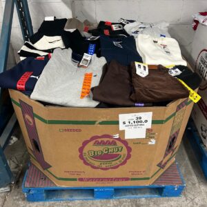 CW Clothing Liquidation Pallet — mixed condition