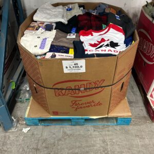 CW Clothing Liquidation Pallet — mixed condition