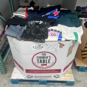 CW Clothing Liquidation Pallet — mixed condition