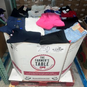 CW Clothing Liquidation Pallet — mixed condition