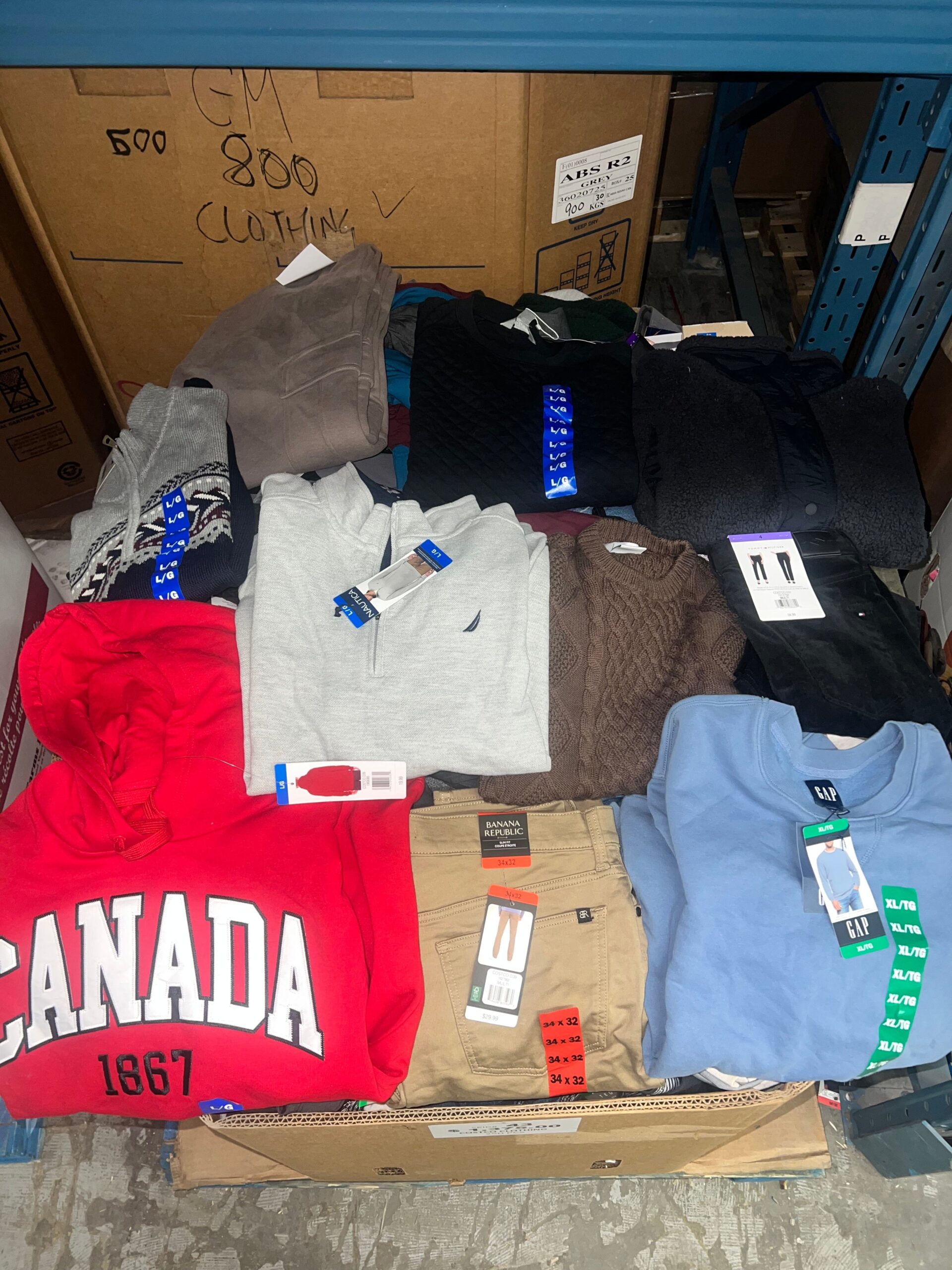 costco-clothing-43-250pcs-liquidation-wholesale-pallet-costco-clothing-43-250pcs-liquidation-wholesale-pallet-liquidationdeals-ca-1224872090 CW Clothing Liquidation Pallet — Lot 13 — liquidation pallet photo 2