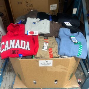 CW Clothing Liquidation Pallet — mixed condition