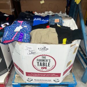 CW Clothing Liquidation Pallet — mixed condition