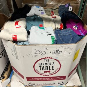 Brand Name Clothing – 250pcs Liquidation — mixed condition