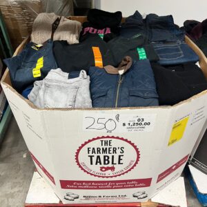 Brand Name Clothing – 250pcs Liquidation — mixed condition