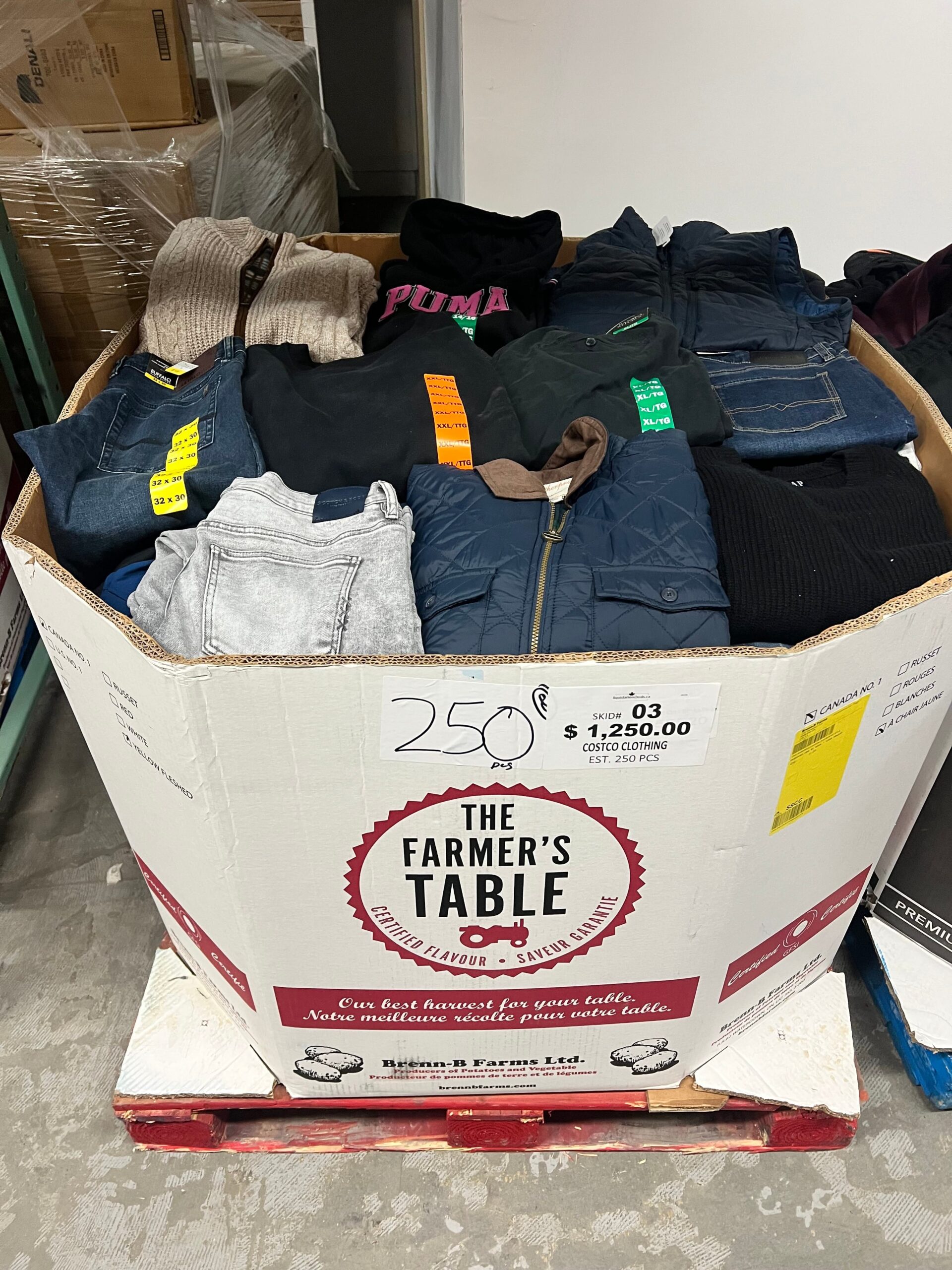 cw-clothing-3-250pcs-liquidation-wholesale-pallet-cw-clothing-3-250pcs-liquidation-wholesale-pallet-liquidationdeals-ca-1232493375 Brand Name Clothing – 250pcs Liquidation — mixed condition