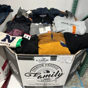 Brand Name Clothing – 250pcs Liquidation — mixed condition