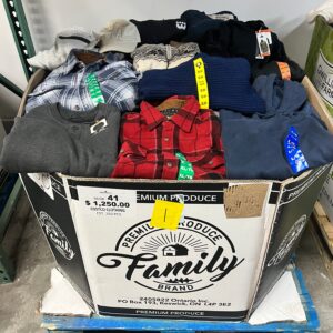 Brand Name Clothing – 250pcs Liquidation — mixed condition