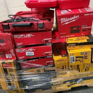 DeWALT tools Liquidation Pallet — liquidation pallet photo 2