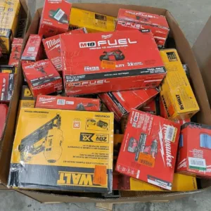 DeWALT tools Liquidation Pallet — mixed condition