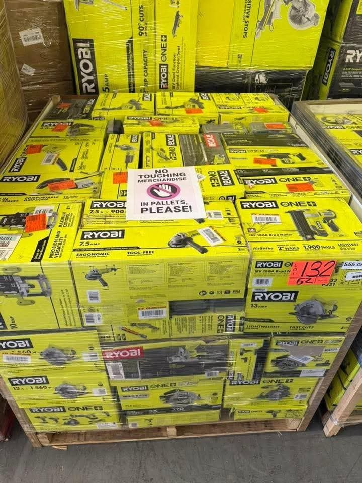 ff3 Milwaukee, Ryobi & Ridgid Power Tools Liquidation Pallet โ liquidation pallet photo 3