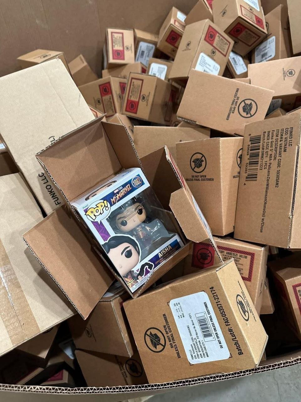 fu5 Funko Pop Collectible Figures Liquidation — mixed condition