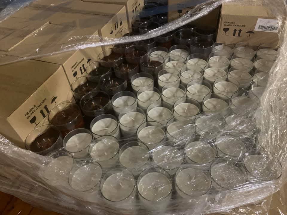 grrttrt Yankee Candle Liquidation Pallet — mixed condition