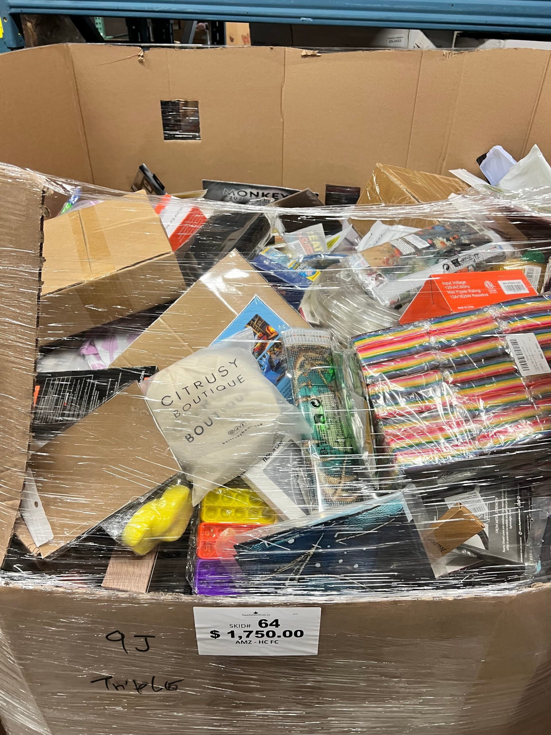 high-count-fc-64-wholesale-liquidation-pallet-high-count-fc-64-wholesale-liquidation-pallet-liquidationdeals-ca-1244089498 General Merchandise Liquidation Pallet — Lot 47 — liquidation pallet photo 2