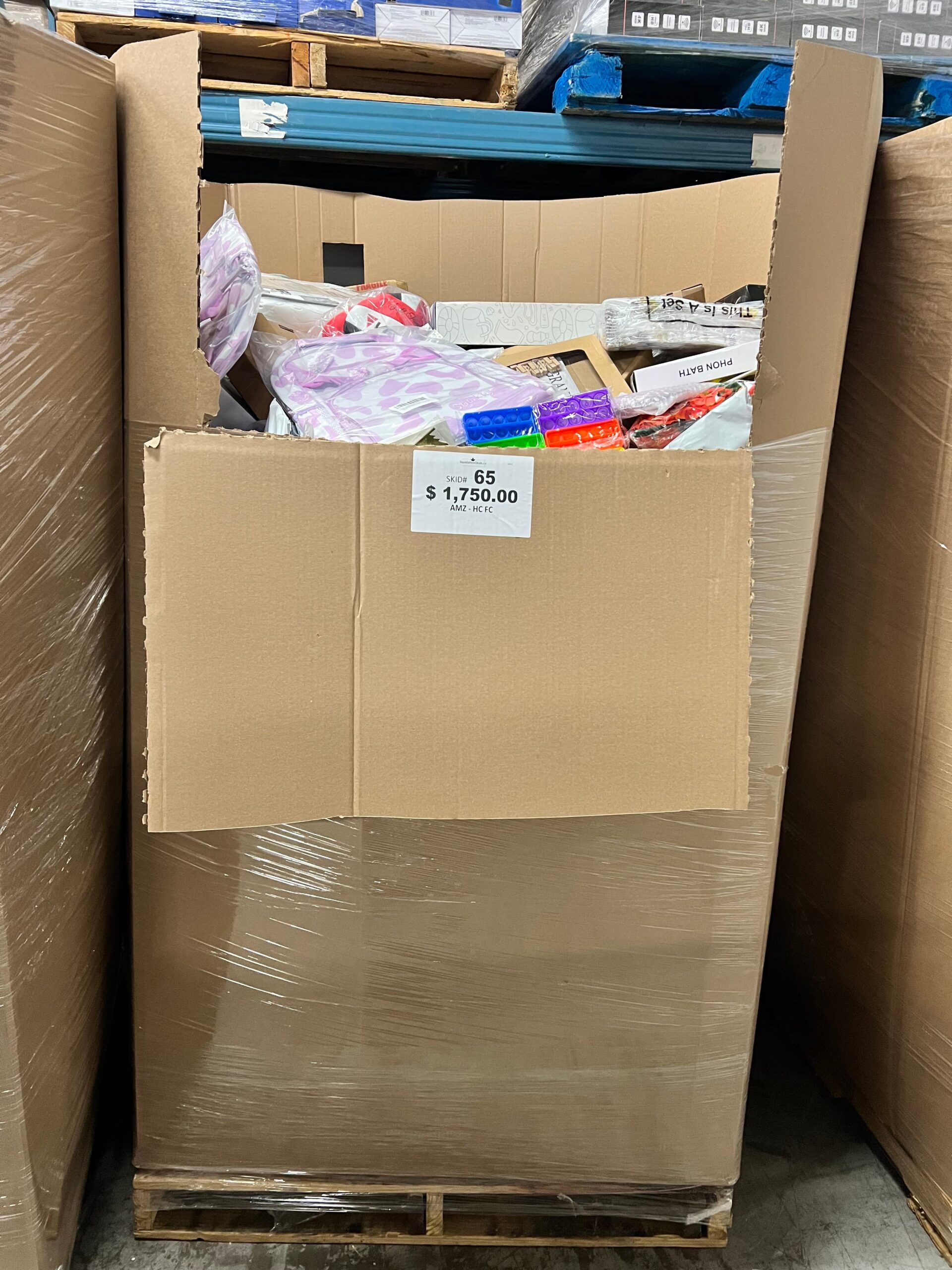 high-count-fc-65-wholesale-liquidation-pallet-high-count-fc-65-wholesale-liquidation-pallet-liquidationdeals-ca-1244089497 General Merchandise Liquidation Pallet — mixed condition