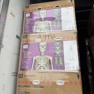 Home Depot Halloween Animatronics Bulk Seasonal Inventory Liquidation Pallet — liquidation pallet photo 2